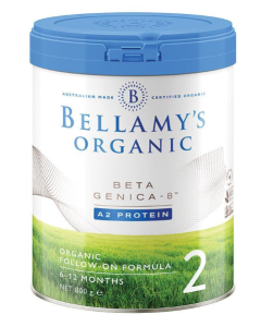 Bellamy's Beta Genica-8 Step 2 Follow-On Formula 800g