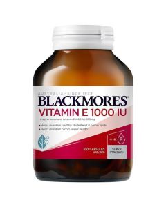 Blackmores Vitamin E 1000IU 100 Capsules