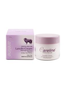 Careline Lanolin Cream with Grape Seed Oil & Vitamin E 100ml