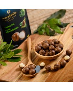 Macadamias Australia Vanilla Happy Nut 225g (WS)