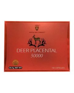 Wealthy Health Deer Placental 50000 Vitamin 100 Capsules