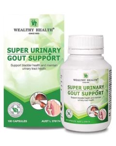 Wealthy Health Super Urinary Gout Support 100 capsules