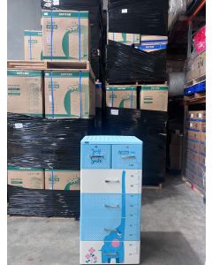 5-tier elephant plastic Cabinet 