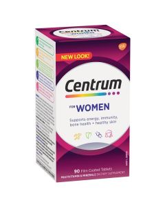 Centrum For Women 90 Tablets