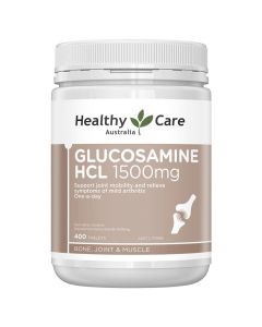 Healthy Care Glucosamine HCL 1500mg 400 Tablets