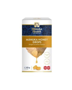 Manuka Health MGO400+ Drops with Ginger & Lemon 65g 