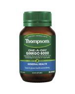 Thompsons One-A-Day Ginkgo 6000mg 60 Capsules