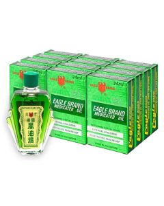 Eagle Brand Green Medicated Oil 12 x 24ml
