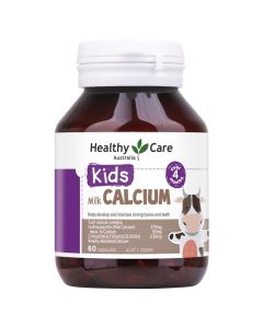 Healthy Care Milk Calcium 60 Capsules (new packaging)