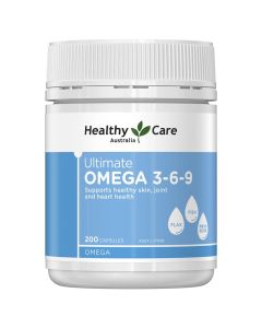 Healthy Care Ultimate Omega 369 200 Capsules (new packaging)