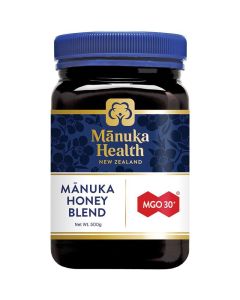 Manuka Health MGO 30+ Manuka Honey Blend 500g (TL - vỏ hộp móp nhẹ)