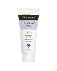 Neutrogena Ultra Sheer Face Lotion Sunscreen SPF 50 88ml