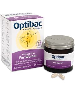 OptiBac Probiotics For Women 30 Capsules (WS - UK - new packaging)