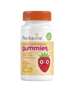 Pentavite Daily Multivitamin Kids Gummies 60 Gummies
